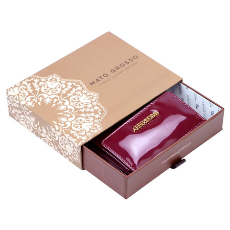 Portfel damski skórzany skóra naturalna Mato Grosso