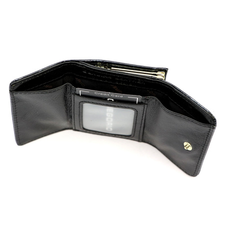 Portfel damski skórzany skóra naturalna Gregorio