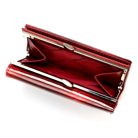 Portfel damski skóra naturalna skórzany Gregorio 