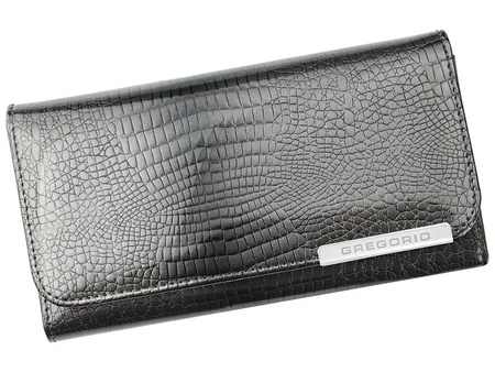 Portfel damski skórzany skóra naturalna Gregorio