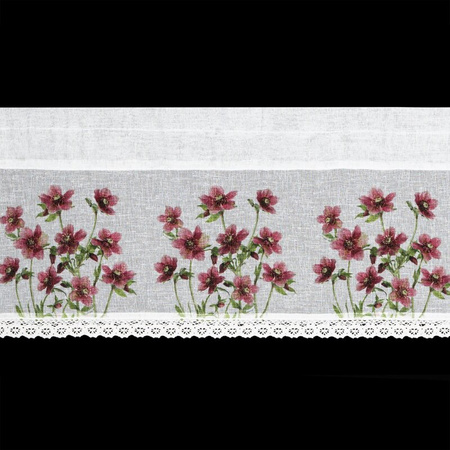 FIRANA GOTOWA ISA 150 X 30 CM BIAŁY