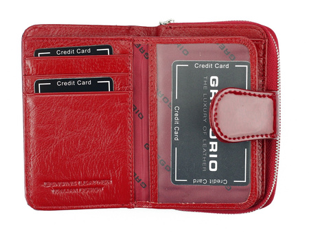 Portfel damski skórzany skóra naturalna Gregorio 