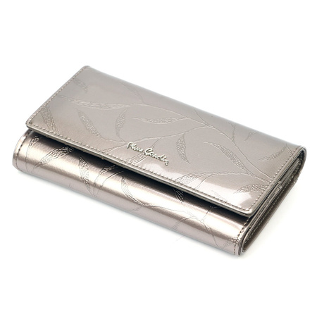 Portfel damski skórzany skóra naturalna Pierre Cardin 