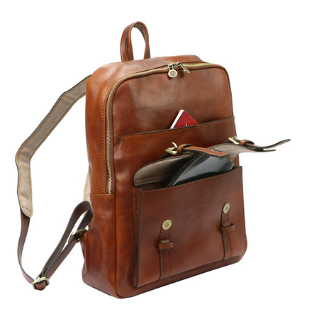 Plecak damski skórzany skóra naturalna Florence