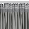 ZASŁONA GOTOWA CARLI NA TAŚMIE 140 X 270 CM SREBRNY