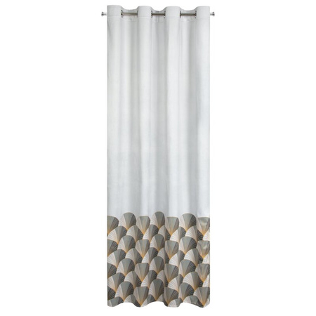 ZASŁONA GOTOWA D91 GINA 140 X 250 CM BIAŁY