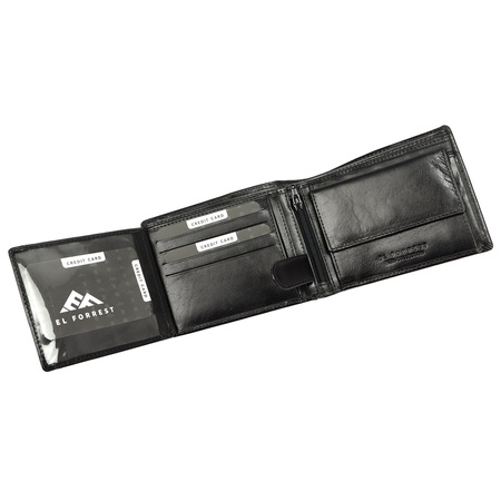 Portfel męski skórzany skóra naturalna El Forrest