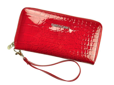 Portfel damski skórzany skóra naturalna Gregorio 