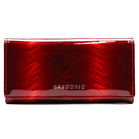 Portfel damski skórzany skóra naturalna Gregorio