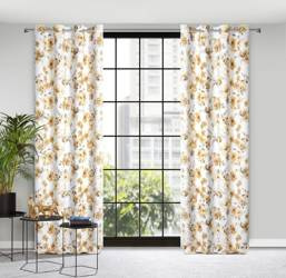 ZASŁONA GOTOWA CAREN 140 X 250 CM BIAŁY