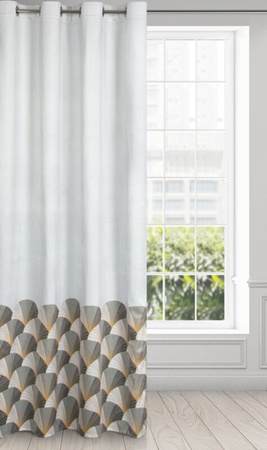 ZASŁONA GOTOWA D91 GINA 140 X 250 CM BIAŁY
