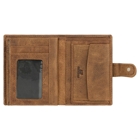 Portfel męski skórzany skóra naturalna El Forrest 