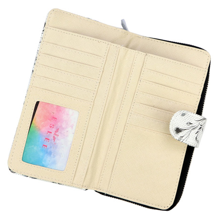 Portfel damski skórzany skóra ekologiczna Esiee 