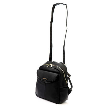 Plecak damski skórzany skóra ekologiczna Pierre Cardin