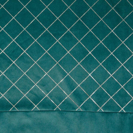 ZASŁONA GOTOWA HAZEL 140 X 250 CM TURKUSOWY