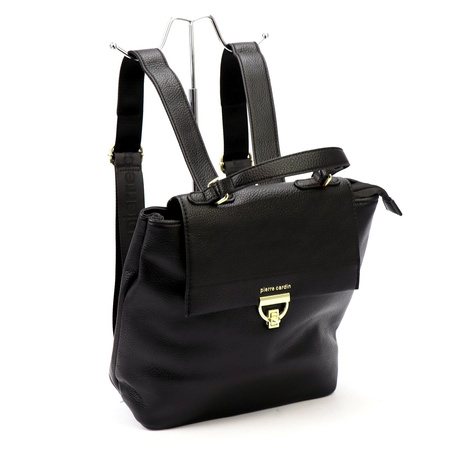 Plecak Torebka torebki damska skórzana skóra ekologiczna Pierre Cardin