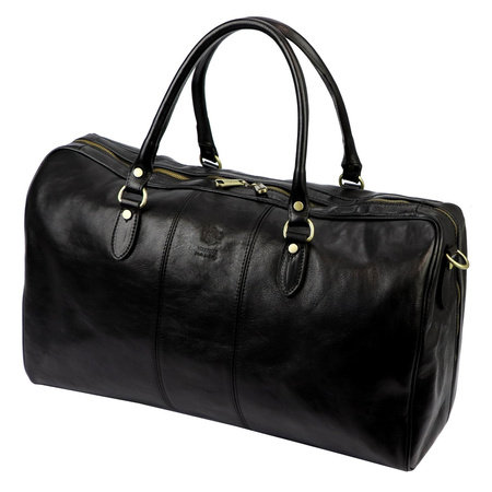 Torba podróżna skórzana skóra naturalna Gregorio 