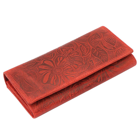 Portfel damski skórzany skóra naturalna Nordee