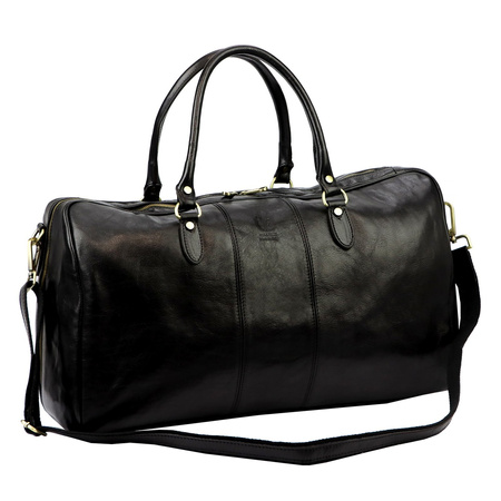 Torba podróżna skórzana skóra naturalna Gregorio 