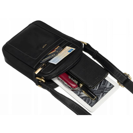 Torba saszetka listonoszka męska na ramię Peterson