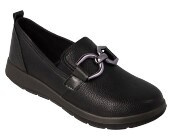 Dr Orto CASUAL - buty Damskie półbuty czarne profilaktyczno zdrowotne