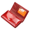 Portfel damski skórzany PELLUCCI 6024 czerwony