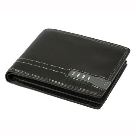 Portfel męski skórzany skóra naturalna Roncato 