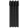 ZASŁONA GOTOWA ERIN 140 X 250 CM CZARNY