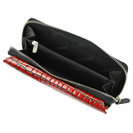 Portfel damski skórzany skóra naturalna Mato Grosso