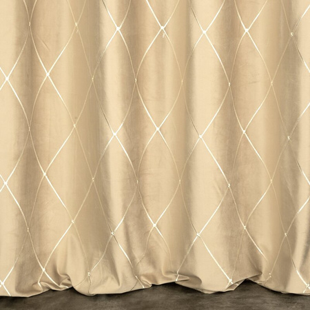 ZASŁONA DEKORACYJNA PIERRE CARDIN MARGO 140 X 250 CM BEŻOWY