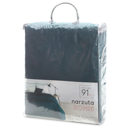 NARZUTA D91 BONI 6 170 X 210 CM CIEMNOTURKUSOWY