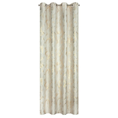 ZASŁONA GOTOWA MELODY 140 X 250 CM KREMOWY