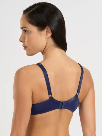 DELIA Biustonosz Semi-soft, blu/granatowy