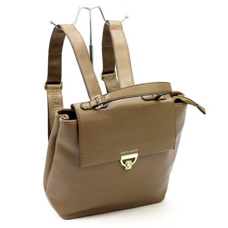 Plecak Torebka torebki damska skórzana skóra ekologiczna Pierre Cardin