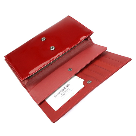 Portfel damski skórzany skóra naturalna Cavaldi