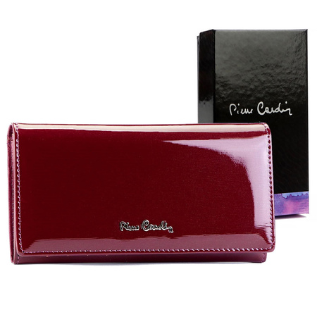 Portfel damski skórzany skóra naturalna Pierre Cardin