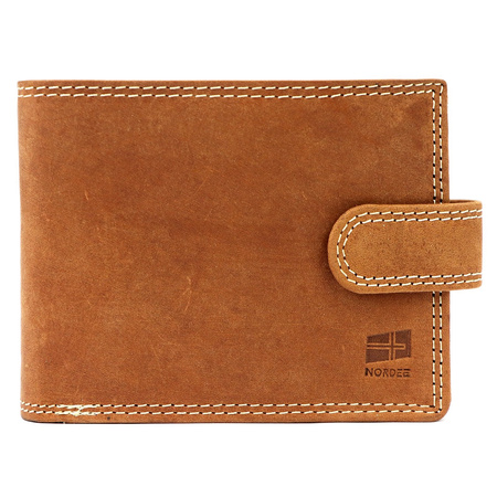 Portfel męski skórzany skóra naturalna Nordee 