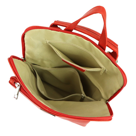 Plecak damski skórzany skóra naturalna MiaMore