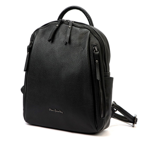 Plecak damski skórzany skóra naturalna Pierre Cardin