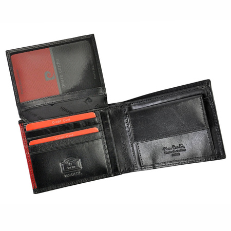 Portfel męski skórzany skóra naturalna Pierre Cardin