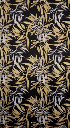 ZASŁONA GOTOWA ZOJA NA TAŚMIE 140 X 270 CM CZARNY