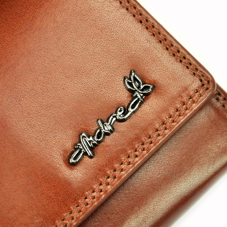 Portfel damski skórzany skóra naturalna Andrea