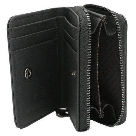 Portfel damski skórzany skóra naturalna + skóra ekologiczna Cavaldi