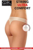 Stringi majtki damskie  Ultra Comfort 41589 czarne 