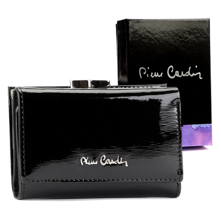 Portfel damski skórzany skóra naturalna Pierre Cardin