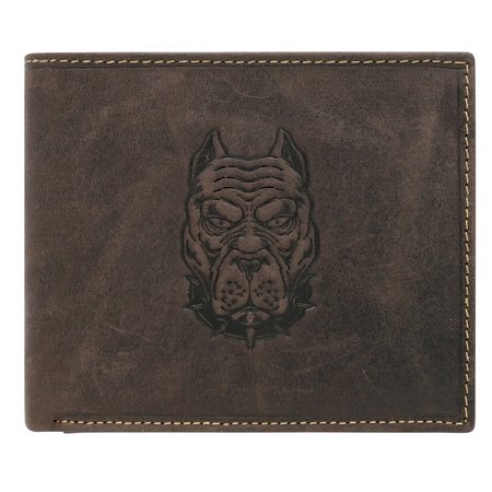 Portfel męski skórzany skóra naturalna Wild 