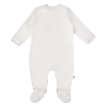 PAJAC niemowlęcy wyprawka  NEWBORN ECRU Ewa klucze