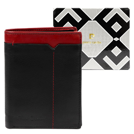 Portfel męski skórzany skóra naturalna Pierre Cardin