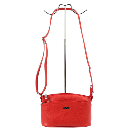 MiaMore torebka listonoszka skóra naturalna beżowy