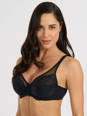 DELIA Biustonosz Semi-soft, nero-czarny